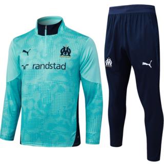 Chándal Olympique Marsella 2025/26- (Green Half Zipper)